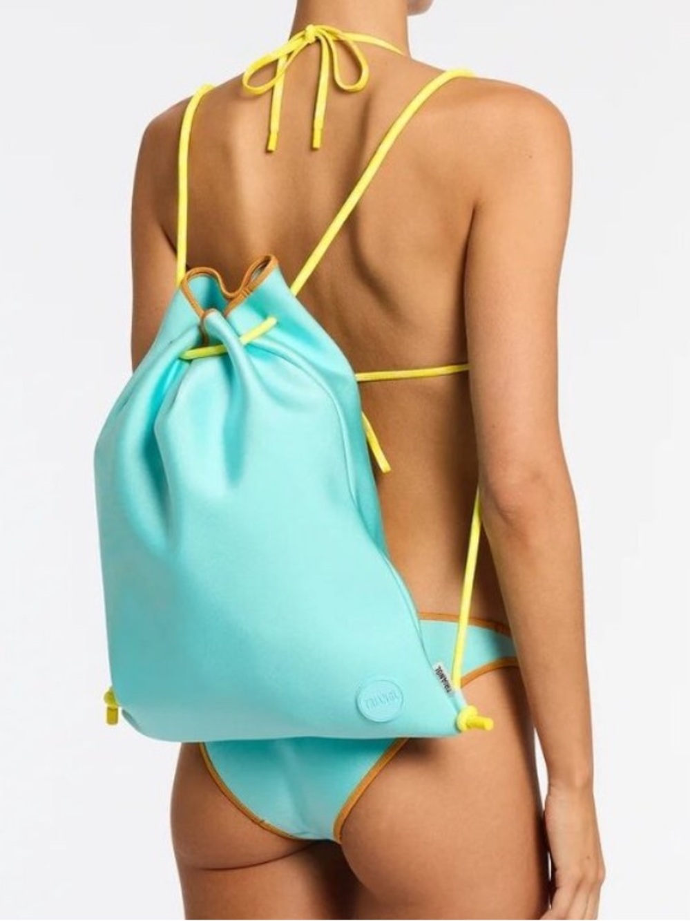triangl swimwear Sofi - Roque Neoprene Halter Bikini NWT - Picture 6 of 12